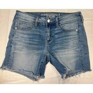 American Eagle Super Stretch X Midi Shorts 4